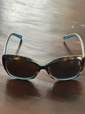 Maui Jim Sunglasses Orchid STG BG Leapord Frame Blue Interior • $40