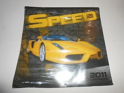 SPEED - *NEW/SEALED* 2011 Cars Calendar Koenigsegg CCR Audi TVR Ford GT Ferrari • £0.99