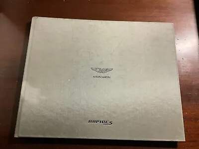 Rapide S Aston Martin Sports Car 2013 2010s Hardcover Photography Book • $34.75