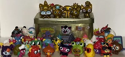 Moshi Monsters Moshings Figures Lot Of 56 (10 GOLD & 46 COLORED) • $34.99