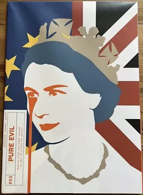 £185 • Buy PURE EVIL ORIGINAL A1 QUEEN POSTER Folded MINT & Banksy Gift