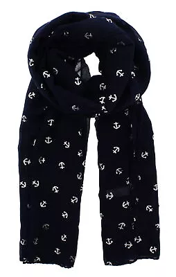 £6.69 • Buy Zac's Alter Ego Long Lightweight Women's Metallic Foil Effect Printed Scarf