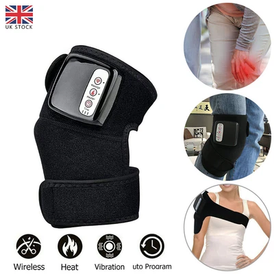 £19.69 • Buy Knee Joint Massager Heat Physiotherapy Therapy Pain Relief Vibration Machine