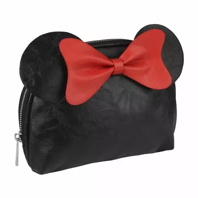 Disney Minnie Mouse Faux Leather Bathing Travel Bag - 2100002373 - New With Tags • £19.50