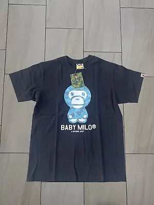 Baby Milo Honeycomb Camo T Shirt Small Bathing Ape BAPE 100% Authentic • $105