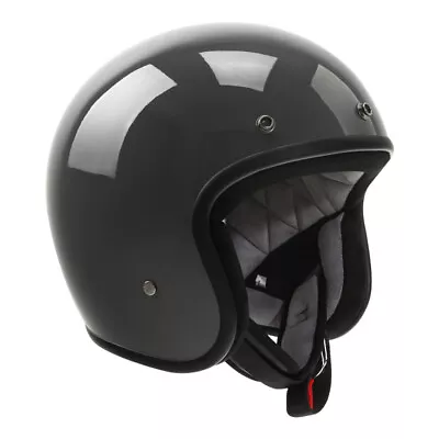 3/4 Open Face DOT Helmet Motorcycle ATV UTV Scooter Racer Retro Vintage M-XXL US • $39.99