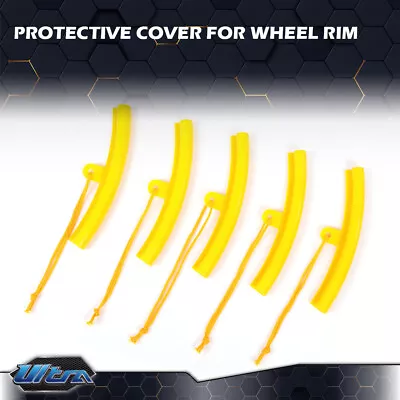 New 5Pcs Yellow Tire Changer Guard Rim Wheel Change Rim Tire Protector Tools • $9.72