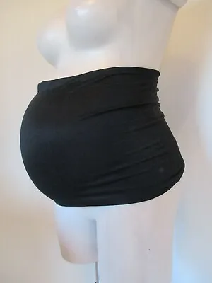 £5 • Buy Black Or White Maternity & Nursing Belly Bump Band Top Size 8 10 12 14 16 18 20