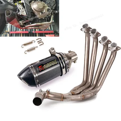 For Honda CBR650F CBR650R CB650F CB650R Whole Exhaust System Header Pipe Muffler • $316.35