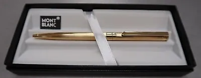 Mont Blanc Noblesse Oblige Gold Ballpoint Pen In Box Mint * • $395