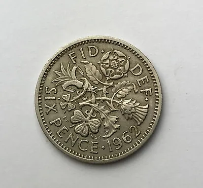 £1.99 • Buy Dated : 1962 - Sixpence - 6d Coin - Queen Elizabeth II - Great Britain