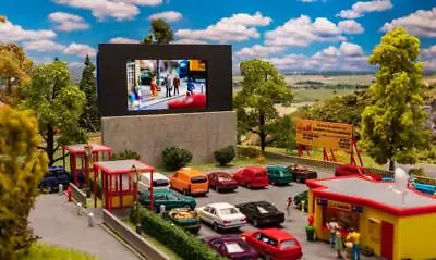 Faller Drive In Cinema Kit IV FA130880 HO Scale • £58.05