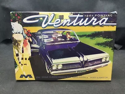 1961 Pontiac Ventura 1:25 Scale (1211) Model Kit [Moebius Models] NEW IN BOX • $4.99