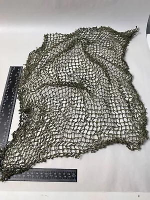 Original WW2 US Army Helmet Net US M1 / British Army Mk2 / Canadian Mk3 • £24