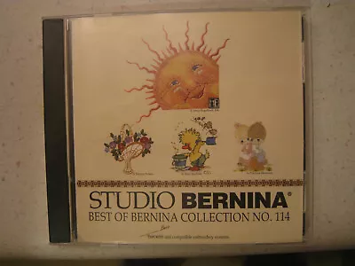 Studio Bernina Best Of Collection No. 114 Embroidery Card Bernette Brother • $23.59