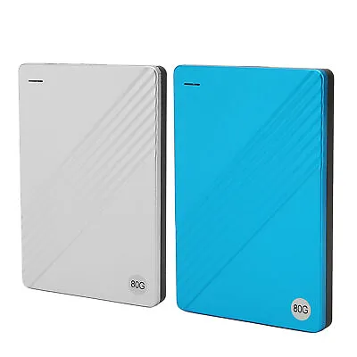 External Hard Drive Ultrathin 2.5 Inch USB 3.0 Aluminium Alloy Plug And Play ACM • $15.23