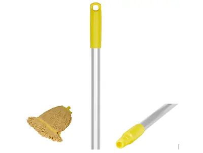 Vikan Kentucky Mop Set Complete With Mop Head Yellow • £18.99