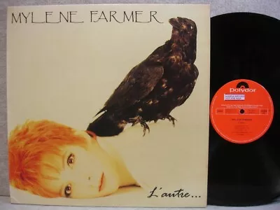 Mylene Farmer L'Autre 1991 LP Lyric W/Insert NM- ~ NM Promo • $199.99