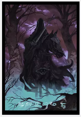 Lord Of The Rings Nazgul Barret Chapman Movie Poster Giclee Print 13x19 Mondo • $83.99