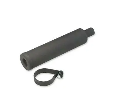 DG Performance 1 1/4in ID Universal Bolt-On Black Steel ATV Silencer 23-91250 • $131.91