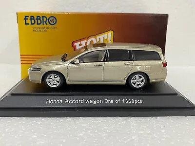 1:43 EBBRO 403 Honda Accord Wagon Tourer CM2 Gold Diecast Scale Model Car • $49.80