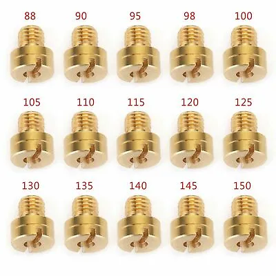 15 X Carb Main Jets For Mikuni N100/604 26mm 28mm VM22 VM24 VM26 VM30 88-150 • £6.83