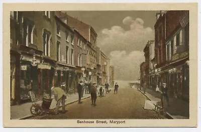 Senhouse Street Maryport Cumberland Vintage Postcard O5 • £3.99