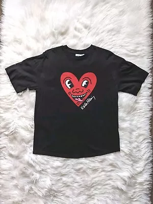 Keith Haring - Smiling Heart - T-shirt - Excellent Condition - New York... • £24.99