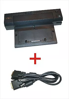 £20.58 • Buy Dell E-Port Plus PR02X Docking Station With Dvi-D For Precision M6400 And M6500