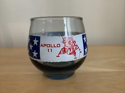 RARE Vintage Libby Apollo 11 Moon Landing Low Cocktail Glass • $11.99