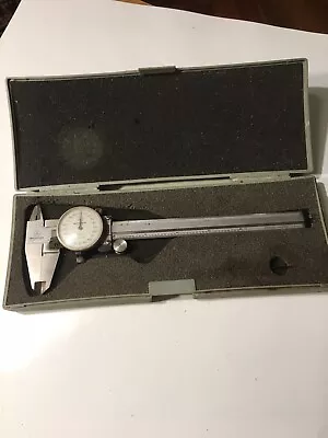 Vintage Machinist Mitutoya .001 No 505 626 Dial Caliper  Tool 9  L • $12.50