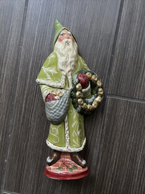 $269 • Buy 2017 Vaillancourt Folk Art Limited Edition Chalkware Father Christmas #91