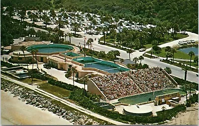 Postcard FL - Marine Studios Marineland - Air View • $4.97