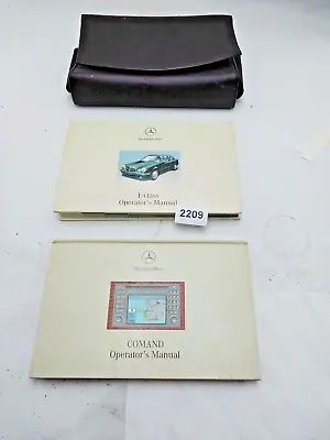 01 2001 Mercedes Benz E-Class/E 320/E 430/E 55 AMG Owners Manual • $22.68