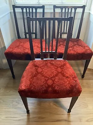 £95 • Buy 3 Georgian Dining / Side Chairs 