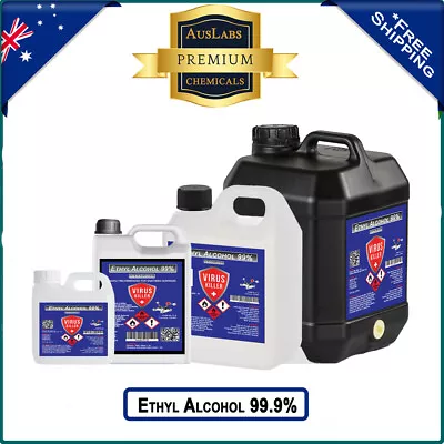 Ethyl Alcohol ETHANOL 99% PURE Sanitizing/Germ Killer • $25