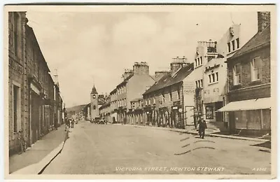 £4 • Buy VICTORIA STREET, NEWTON STEWART - Wigtownshire Postcard