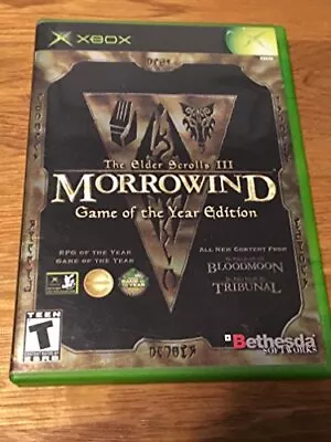 The Elder Scrolls III: Morrowind (Game Of The Year Edition) [video Game] • $51.70