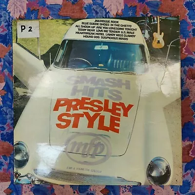 Elvis Presley Italy Import Vinyl Lp Record Elvis Presley Show • $4.96