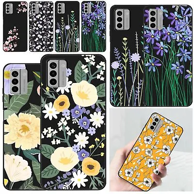 Phone Case Silicone For Nokia G400 C300 C110 C200 Beautiful Flower Print Cover • $7.50