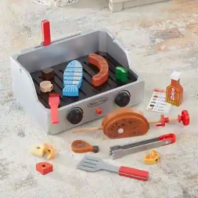 Rotisserie And Grill Wooden Barbecue Food Set  24 Pieces 9269 Melissa & Doug  • £45.99