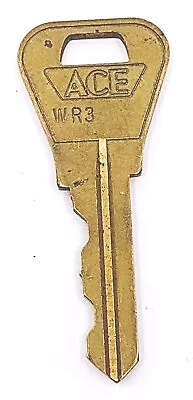 Vintage Key ACE HARDWARE Marked  WR3  Appx 2-1/16  Locks House Doors Gate Pool • $8.99