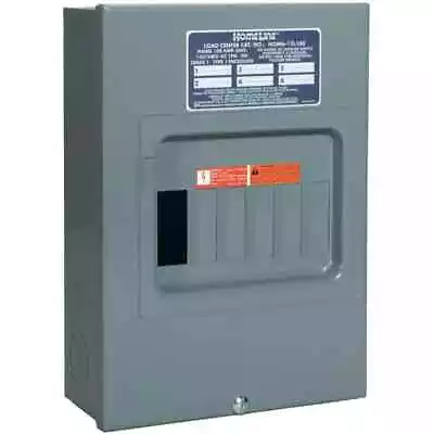 $59.95 • Buy Square D 70 Amp 4 Circuit 2 Space Indoor Main Breaker Box Panel Load Center Home