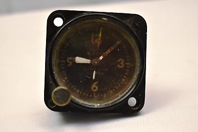 Antique US Air Force Waltham Watch 8 Days Aircraft Military Clock A.F-42-28362 • $389.22