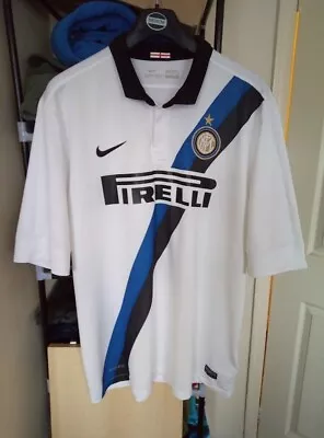 2012/13 - Inter Milan Nike 3rd Kit Shirt White - XL • £7.99