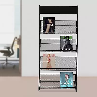 Offices Newspapers Rack Magazine Stand Literature Book Magazine Display Holder • $72.20