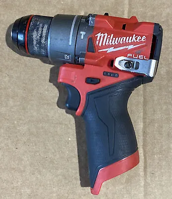 Preowned Milwaukee 3404-20 1/2  M12 Hammer Fuel Brushless Drill Driver Tool Only • $54.99
