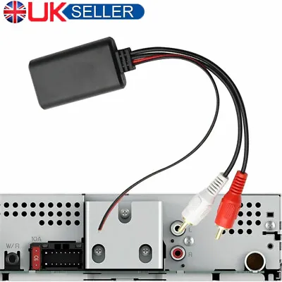 Play Wireless Music Bluetooth Receiver Receiver Module 2 RCA Cable AUX Receiver • £6.89