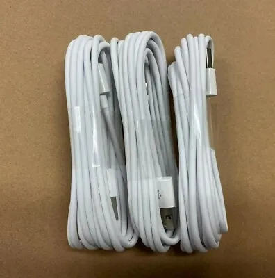 3-PACK 3/6/10 FT USB Data Charger Cables Cords For Apple IPhone 5 6 7 8 Xs MAX • $6.99