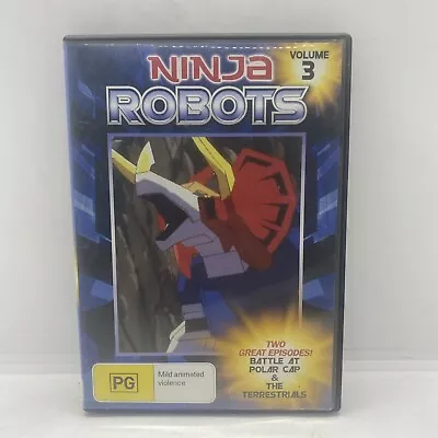 Ninja Robots DVD Volume 3 PAL Region 0 Free Postage AU Seller • $11.99